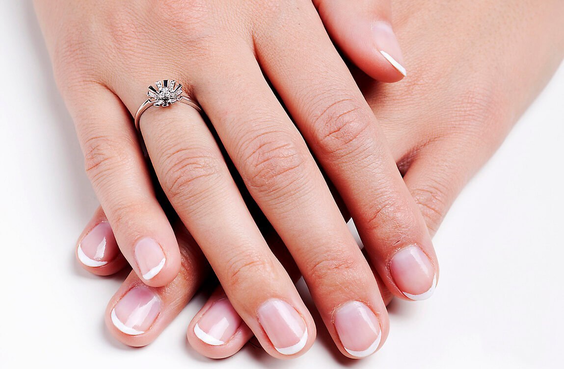 Złoty pierścionek PBD1876 - Diament